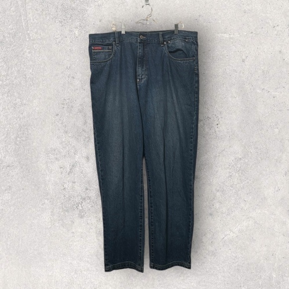 vtg DRUNKNMUNKY wide leg jeans 42x34 tag hip hop skater 90s 00s y2k - Picture 1 of 5